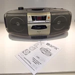 Vintage Boombox Gpx C984 Cd Am/fm Stereo Cassette Recorder Tested Works. Fixed Price $49.99.