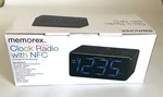 Memorex Auto Set Bluetooth Digital Alarm Clock Fm Radio Black (MC8328B).. Fixed Price $27.99.