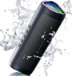 Bluetooth Speaker With Hd Sound, Portable Wireless, IPX5 Waterproof, Up 20H. Fixed Price $27.99.