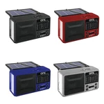 Qfx R-37 3-IN-1 Rechargeable AM/FM/SW1-SW4 6-BAND Solar Radio +flashlight+usb/sd. Fixed Price $23.95.