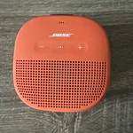 Bose Soundlink Micro Bluetooth Speaker Stone Orange, Cord, Tested, Working. Fixed Price $49.00.