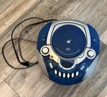 Memorex MP3134BLU Portable Cd Player Am Fm Stereo Radio Cassette Recorder Tested. Fixed Price $44.99.