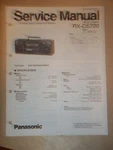 Panasonic Service Manual RX-CS720 Radio/boombox. Fixed Price $14.28.