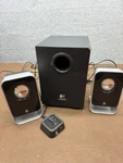 Logitech LS21 2.1 Multimedia Computer Speaker System Subwoofer Works. Fixed Price $17.00.
