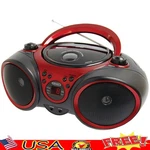 Portable Cd Player Am Fm Stereo Radio Top Loading Aux Input Battery Operated New. Fixed Price $55.19.
