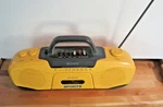 Sony Sports CFS-902 Yellow Boombox Am/fm Radio Cassette Recorder Tested. Fixed Price $45.00.