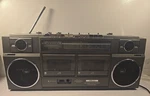 Sears Boombox Lxi Series Stereo Am/fm Vintage Radio Dual Cassette Recorder. Fixed Price $99.99.