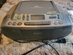 Sony CFD-S01 Cd/radio/cassette Boombox. Fixed Price $37.00.