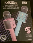 Art+sound Karaoke True Wireless Duo Microphones W/ Speakers Bluetooth. Fixed Price $19.99.