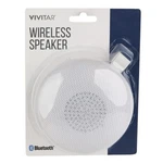 Vivitar Wireless Bluetooth Speaker, White, NIL8004-WHT-STK-24. Fixed Price $12.99.