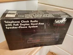 Vintage Verit Telephone Clock/radio/alarm Am/fm Speaker As-is TL-6632. Fixed Price $39.99.