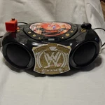 Jazwares Wwe 13505 Boombox Cd Player Am/fm Radio Bass Control Black Gold. Fixed Price $79.99.