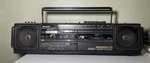 Sharp WQ-CD30 Twin Mechanism Double Cassette Player Boom Box For Parts. Fixed Price $35.00.