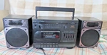 Vintage Sanyo M9721 Am/fm Radio Cassette Player Recorder Boombox, Tested. Fixed Price $99.99.