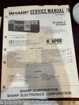 Orig. Sharp VZ-3000/C CP-V300 VZ3000 Repair & Service Manual *original*. Fixed Price $34.99.