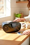 Borne Cassette Boombox Am/fm Radio - Item Portable Cd, Player. Fixed Price $39.00.