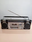 Sanyo M7880K 4 Band Stereo Boombox Cassette Recorder Vintage Ghettoblaster. Fixed Price $399.99.
