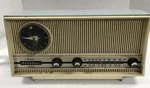 Vintage Blue Wards Airline Solid State Am/fm Radio Works. Fixed Price $49.99.
