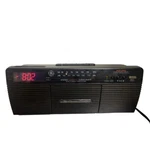 Vintage General Electric 7-4976A Stereo Cassette Clock Radio Recorder Player. Fixed Price $50.00.