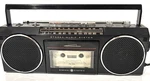 Vintage General Electric Boombox 3-5282B Radio Works Tape Does Not. Fixed Price $44.45.