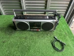 Sony CFS-450 Boombox Radio Cassette Super Woofer Untested For Parts Repair. Fixed Price $358.00.