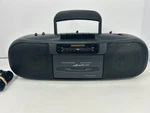 Magnavox Boombox Am/fm Radio Model AQ5051/17 Cassette Player -everything Works. Fixed Price $41.89.