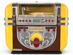 Vintage Polyconcept Retro Jukebox Cd Player Am Fm Radio Yellow Chrome 1997. Fixed Price $149.00.
