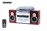 Refurbished Techplay ODCK110 Bluetooth System Karaoke Record Player Cd Cassette. Fixed Price $129.95.