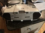 Califone 2395AV-02 Multimedia Player Am/fm Cd Cassette Boombox Tested. Fixed Price $32.00.