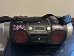 Jvc RV-DP200 Kaboom Ghettoblaster Radio Cd The Tape Does Not Work Needs Belt. Fixed Price $320.12.
