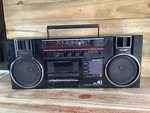 Sharp GF-A1 Vintage Cassette Player Radio 110V Tape Black Original. Fixed Price $99.97.
