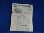 Sharp GF-5454 Radio Cassette Tape Player Service Manual. Fixed Price $24.98.