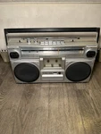 Vintage Hitachi TRK-7020H Stereo Boombox Am/fm Cassette Tape Tested And Works. Fixed Price $99.99.