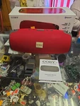 Red Coby Overtone Bluetooth Wireless Speaker & Fm Radio CSTW-451. Fixed Price $24.99.