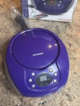 New Sylvania Portable Radio Boombox Model No. SRCD261-B Player Af/fm. Fixed Price $39.99.