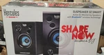 Hercules Dj 32 Smart Active Bluetooth Monitoring Speakers Open Box. Fixed Price $75.99.