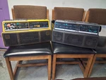 2 Magnavox D8300 Dual Cass Boombox Am/fm Radio 5 Band Eq Headphone Jack Black. Fixed Price $100.00.