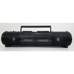 Vintage *new* 1988 Hitachi TRK-CW3H Cylindrical Dual Cassette Am/fm Boombox. Fixed Price $259.00.