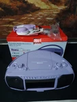Aiwa AI7011-PUR Cd Player Radio With Headphones. Fixed Price $89.10.