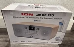 Ion Air Cd Pro Bluetooth Player Fm Radio Tabletop Music System Nib. Fixed Price $266.28.
