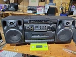 Panasonic RX-DT530 Cd Cassette Boombox Stereo S-xbs Amp System Ghetto Blaster. Fixed Price $67.49.