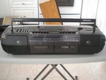 Sony CFS-DW30 Radio Am/fm Stereo Double Cassette, Analog Tuner, Mega Bass. Fixed Price $47.52.