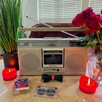 1980 Panasonic RX-5020 Am/fm Radio Cassette Tape Mini-blaster Boombox Gray. Fixed Price $249.95.