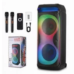 Dual 12'' Portable Bluetooth Speaker Subwoofer Fm Heavy Bass Sound Karaoke W/mic. Fixed Price $179.99.
