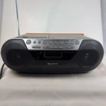 Sony CFD-S05 Cd Cassette Boombox Am Fm Radio Aux Tested Nice Sound. Clean. Fixed Price $69.99.