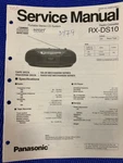 Panasonic RX-DS10 RXDS10 Service Manual **original**. Fixed Price $16.99.