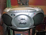 Jeep Rechargeable Cd-am-fm Lantern Flashlight Boom Box,no Charger Semi Works. Fixed Price $32.00.