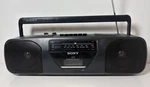 Sony CFS-201 Cassette- Recorder Am/fm Boombox W/ Power. Fixed Price $24.99.