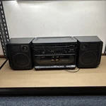 Sanyo MW235F Stereo Double Cassette Recorder Radio *tape Has Static Sound*. Fixed Price $71.26.