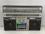 Vintage Hitachi TRK-8190 Boombox Radio Cassette Ghettoblaster. Fixed Price $250.00.